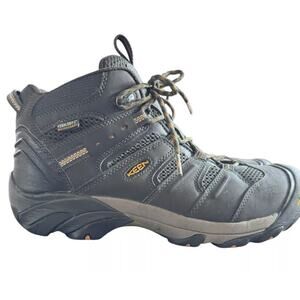 Keen Utility Men's Lansing Mid Waterproof Steel Toe Work Boots US Size 9.5